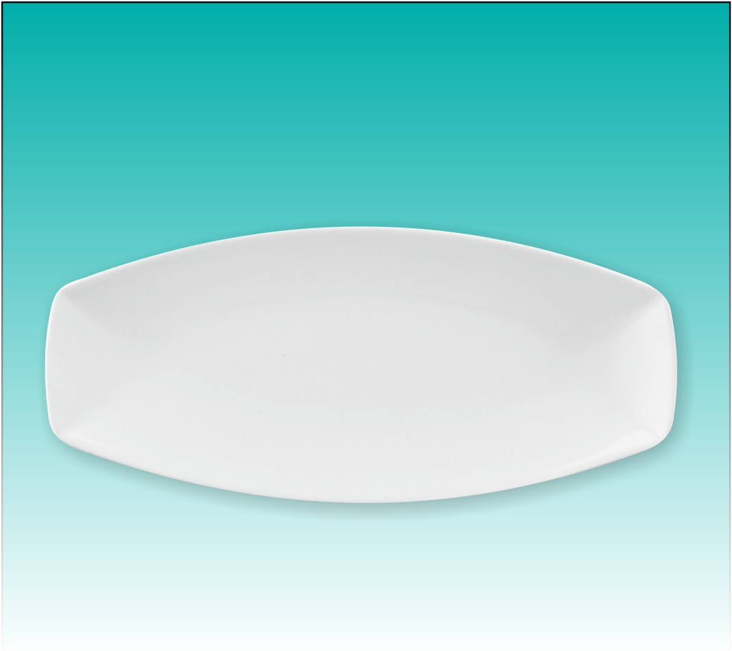Platte oval 40 cm "Crossover" 